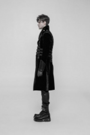  PUNK Thick Medium Style Coat -  5
