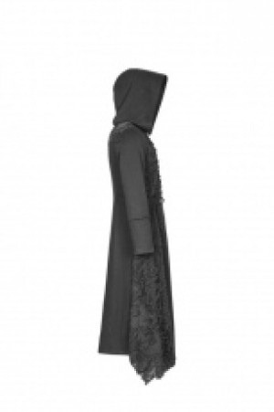  Diablo Long Coat Punk Rave WY-911ZCM/BK -  