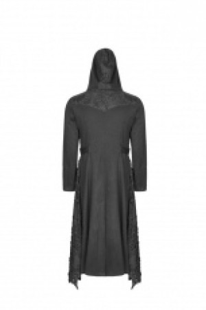  Diablo Long Coat Punk Rave WY-911ZCM/BK -  