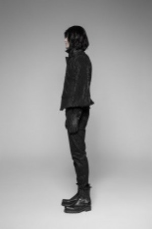  Victoria's Retro Court Vest Punk Rave WY-917MJM/BK /   / -  