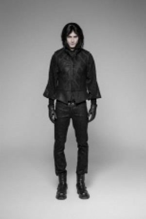  Victoria's Retro Court Vest Punk Rave WY-917MJM/BK /   / -  
