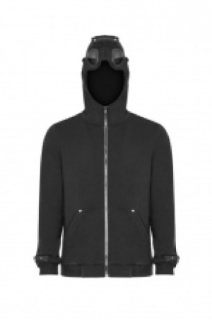  Punk Hooded Sweater Cardigan Punk Rave WY-921ZDM/BK -  