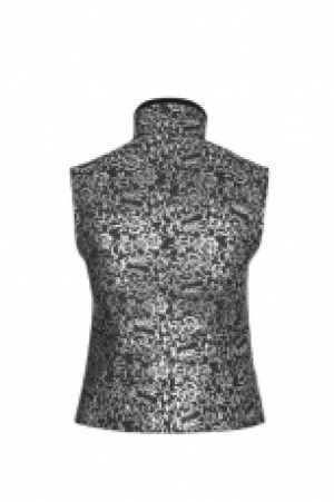  Gothic Bat Collar Dress Vest Punk Rave WY-923MJM/BK-SI -  