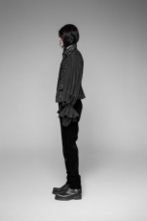 Gothic Bat Collar Dress Vest Punk Rave WY-923MJM/BK-SI -  