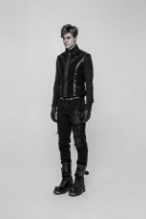  Punk Rough vest Punk Rave WY-930MJM/BK -  