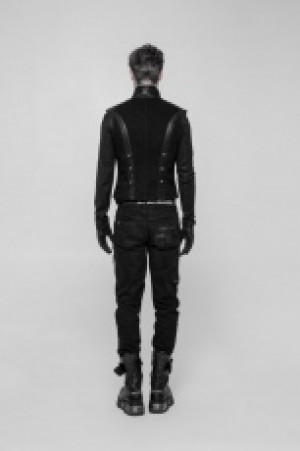  Punk Rough vest Punk Rave WY-930MJM/BK -  