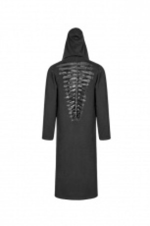  Gothic Dark Series Keel Long Coat Punk Rave WY-932ZCM/BK -  