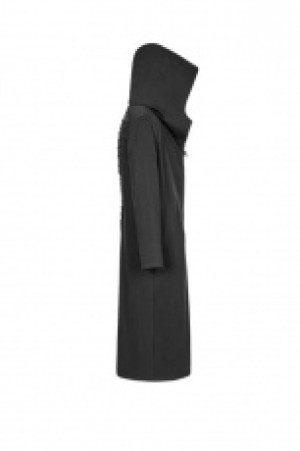  Gothic Dark Series Keel Long Coat Punk Rave WY-932ZCM/BK -  