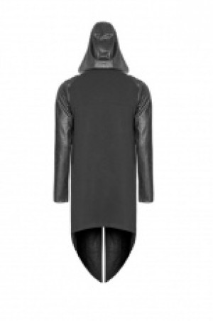  Simple Punk Medium Long Cardigan Punk Rave WY-941ZCM/BK -  