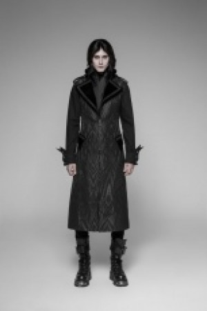     Punk Pattern Long Vest /   /   -  4