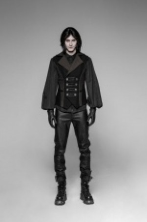  Uniform Men's Vest Punk Rave WY-945MJM/BK-CO -  