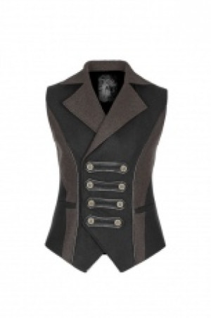  Uniform Men's Vest Punk Rave WY-945MJM/BK-CO -  