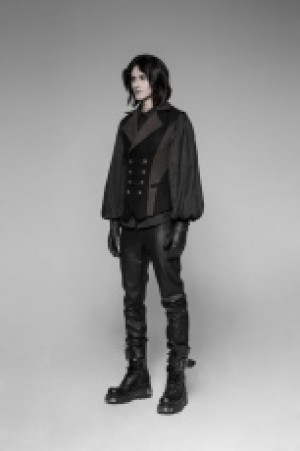  Uniform Men's Vest Punk Rave WY-945MJM/BK-CO -  