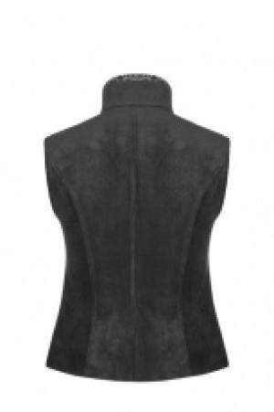     " " Gothic Bat Collar Dress Vest /   -  3
