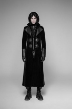 Detachable Gentleman Style Punk Jacket Punk Rave WY-949XCM/BK -  