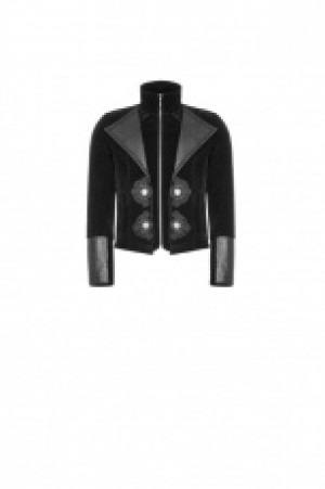  Detachable Gentleman Style Punk Jacket Punk Rave WY-949XCM/BK -  