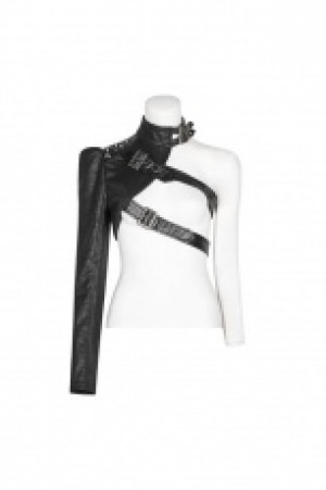  Punk One-arm Short Coat Punk Rave WY-952XDF/BK -  