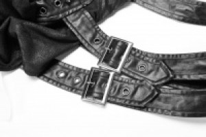  Punk One-arm Short Coat Punk Rave WY-952XDF/BK -  