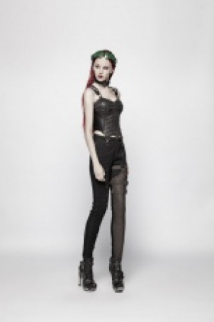  Punk Short Corset Punk Rave WY-955SYF/BK -  
