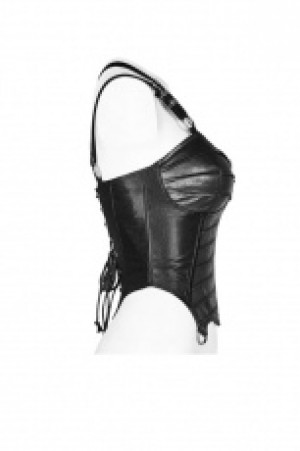  Punk Short Corset Punk Rave WY-955SYF/BK -  