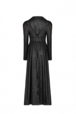  Gothic Dark Coat Punk Rave WY-957XCF/BK -  
