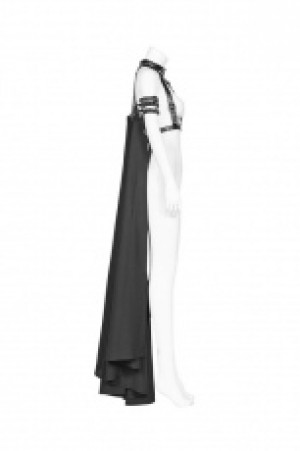  Punk Cape With Chain Punk Rave WY-968DPF/BK -  
