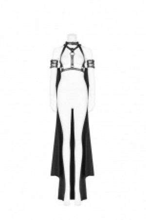  Punk Cape With Chain Punk Rave WY-968DPF/BK -  