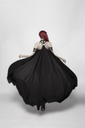 Punk Cape With Chain Punk Rave WY-968DPF/BK -  