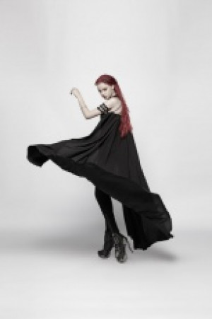  Punk Cape With Chain Punk Rave WY-968DPF/BK -  