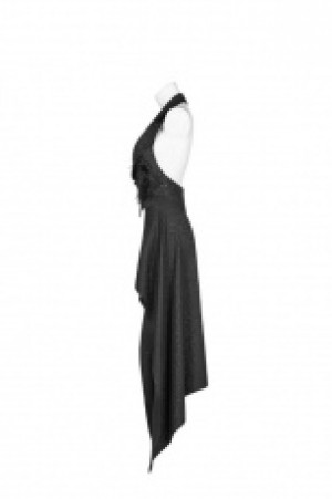  Gothic Detachable Vest Punk Rave WY-970MJF/BK -  