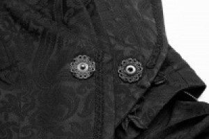  Gothic Detachable Vest Punk Rave WY-970MJF/BK -  