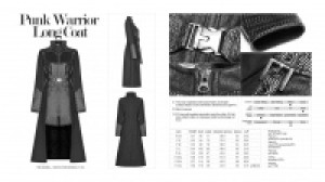 Пальто Punk Warrior Long Coat - Изображение 9