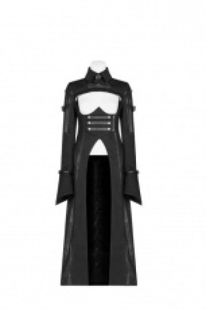  Punk Futuristic Long Coat Punk Rave WY-981XCF/BK -  