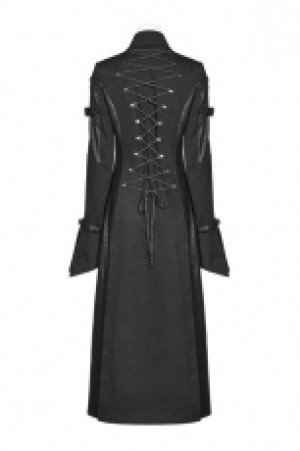  Punk Futuristic Long Coat Punk Rave WY-981XCF/BK -  