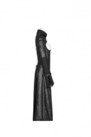  Punk Futuristic Long Coat Punk Rave WY-981XCF/BK -  