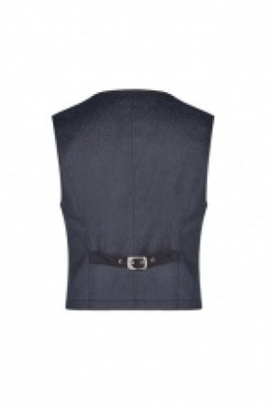  Gentleman Punk Simple Vest Punk Rave WY-992MJM/BL -  