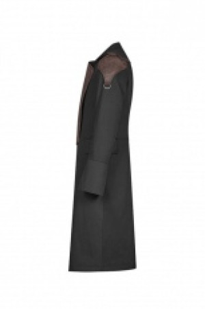  Steampunk Mid-length Coat Punk Rave WY-997XCM/BK-CO -  