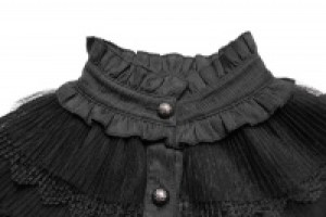  Steampunk Lace Shirt Punk Rave WY-998CCF/BK -  