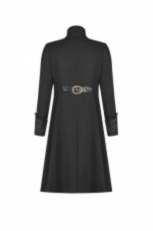 Steampunk Mid-length Coat Punk Rave WY-1000LCM/BK -  