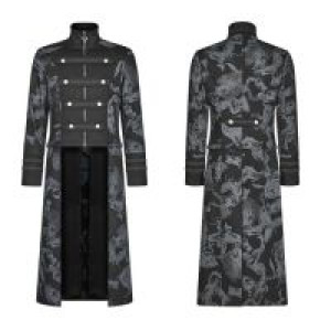  Punk Dragon Totem Detachable Coat Punk Rave WY-1004XCM/BK -  