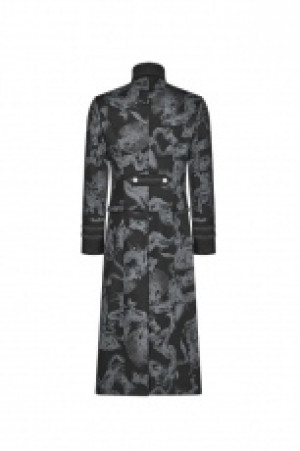  Punk Dragon Totem Detachable Coat Punk Rave WY-1004XCM/BK -  
