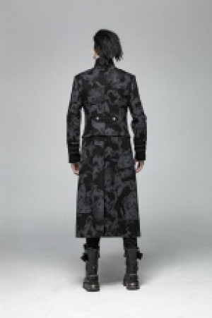  Punk Dragon Totem Detachable Coat Punk Rave WY-1004XCM/BK -  