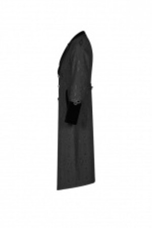  Goth Vampire Master Mid-length Punk Rave WY-1010XCM/BK -  