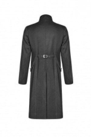  Gothic Mid-length Coat Punk Rave WY-1019LCM/BK -  