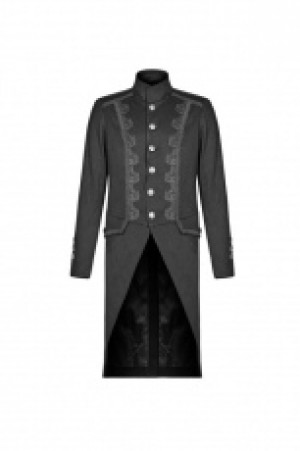  Gothic Mid-length Coat Punk Rave WY-1019LCM/BK -  