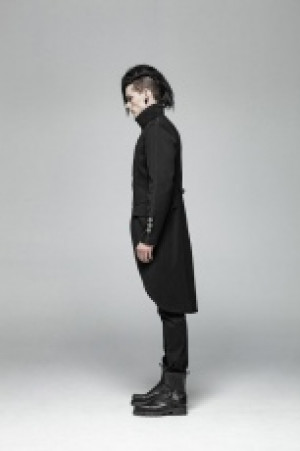  Gothic Mid-length Coat Punk Rave WY-1019LCM/BK -  