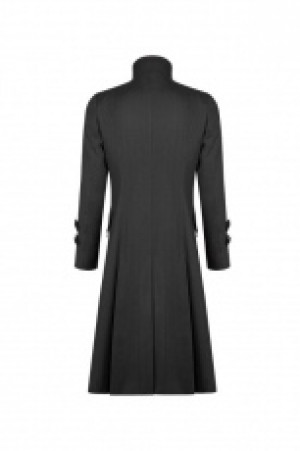  Simple Gothic Mid-length Jacket Punk Rave WY-1021XCM/BK -  