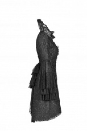  Gothic Dress Coat Punk Rave WY-1022LCF/BK -  