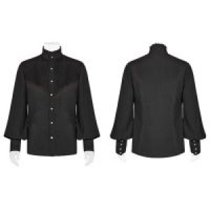  Gothic Daily Wear Shirts Punk Rave WY-1029CCM/BK -  