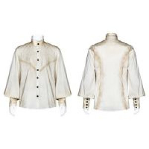  Gothic Daily Wear Shirts Punk Rave WY-1029CCM/WH -  